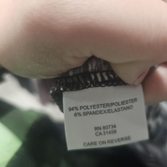 Y2k vintage whimsical fairy patterned wrap blouseSize medium - Picture 5 of 5